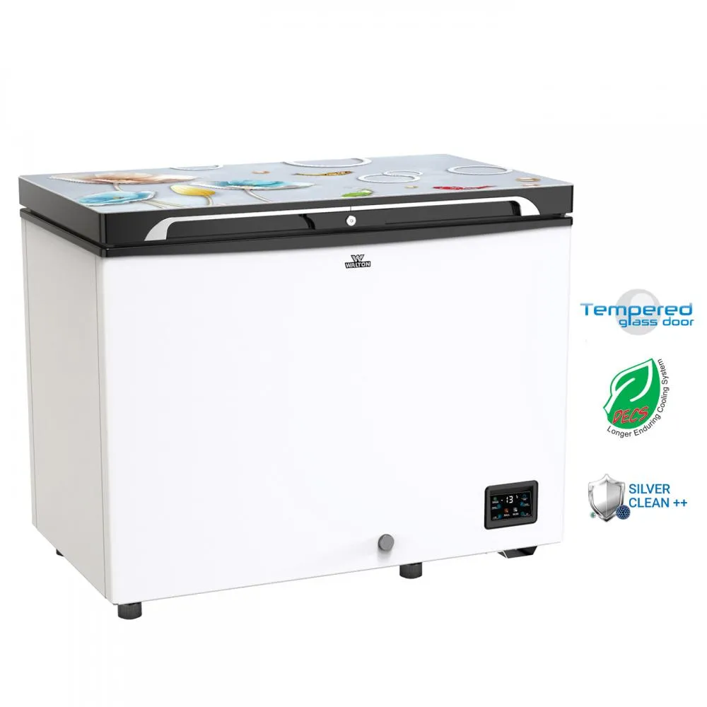 Walton Direct Cool Refrigerator 255L |Model: WCG-2E5-GDEL-DD