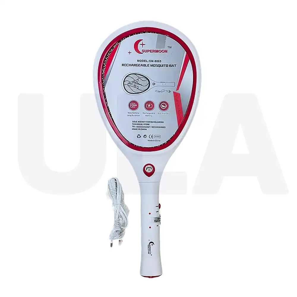 SUPERMOON RECHARGEABLE MOSQUITO KILLER  BAT | SM-8865