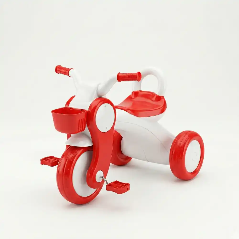 AKIJ HARLEY TRI-CYCLE | WHITE & RED