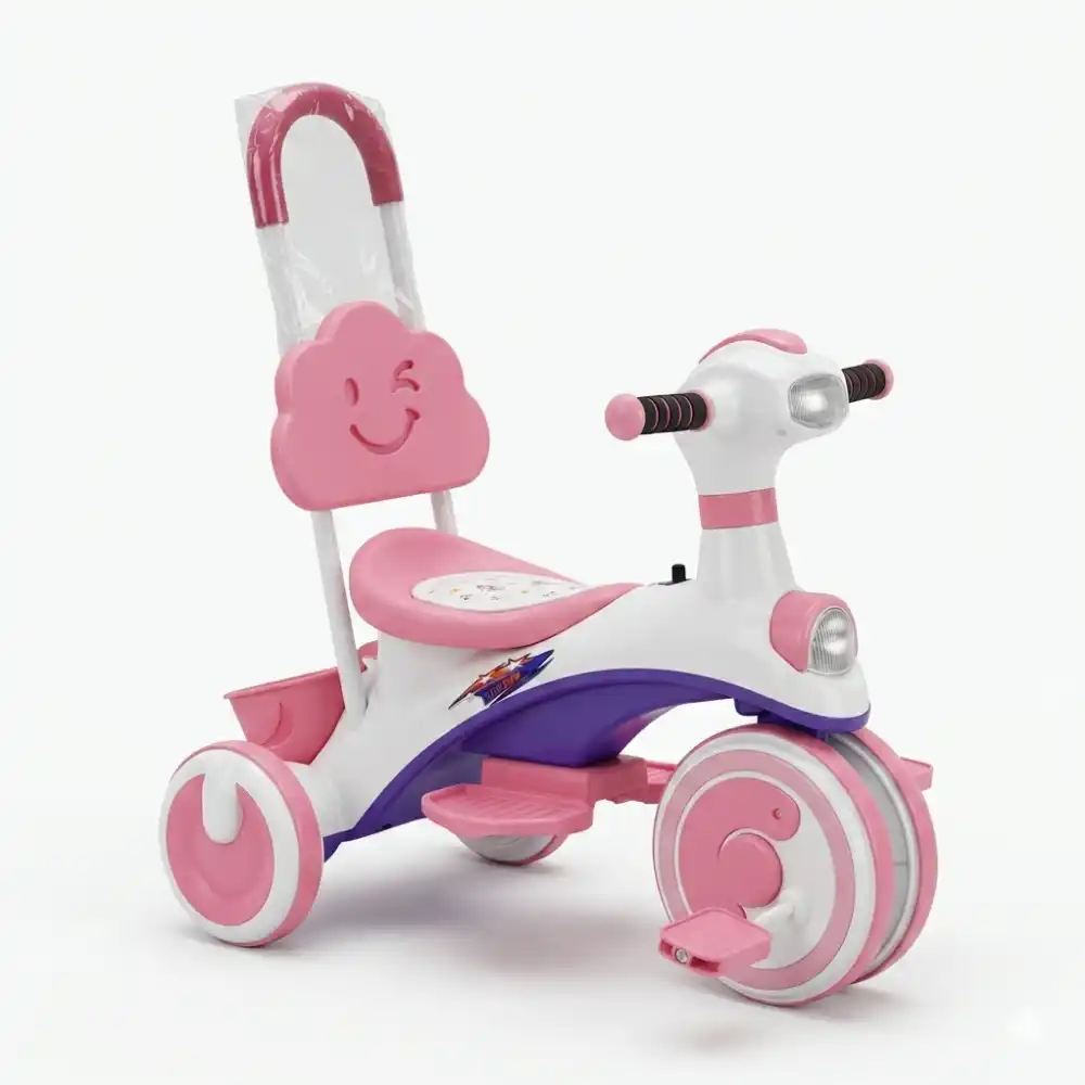 AKIJ TROLLY ROYAL RIDER | WHITE & PINK