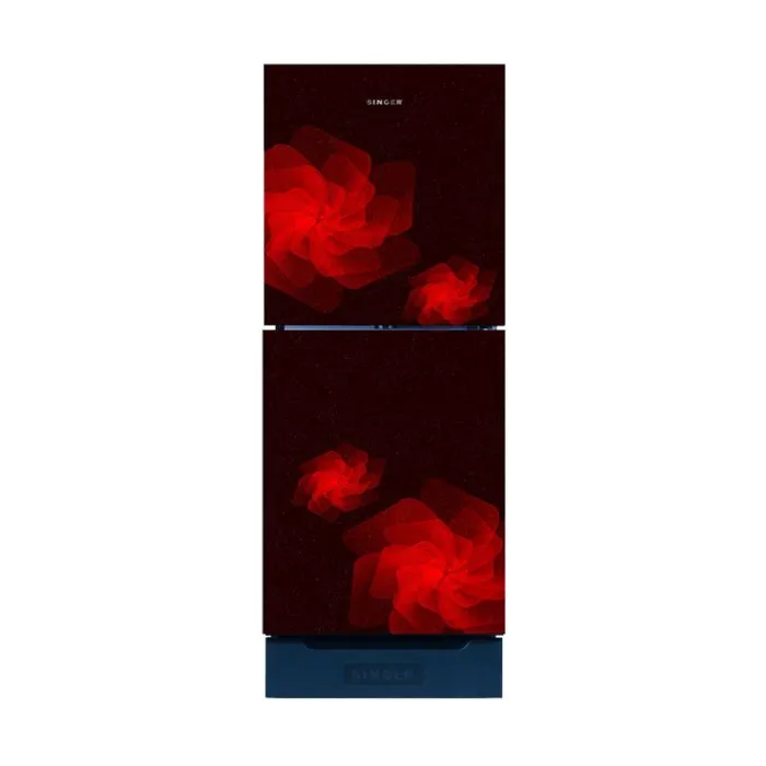 SINGER TOP MOUNT REFRIGERATOR | 200 LTR | FTDS200-RG | RED