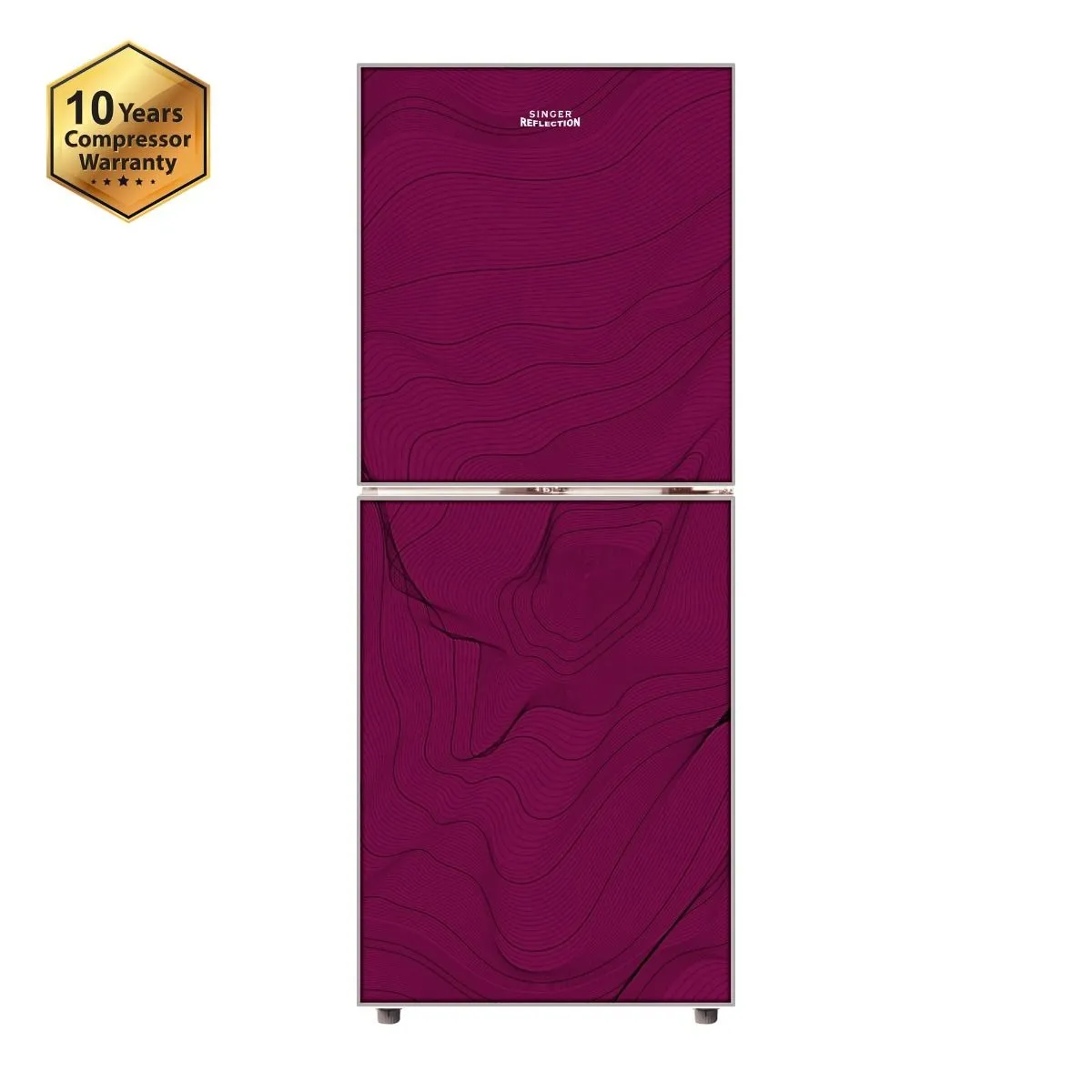 SINGER TOP MOUNT REFRIGERATOR | 333 LTR | BCD-333R-MPG | MARBLE PURPLE
