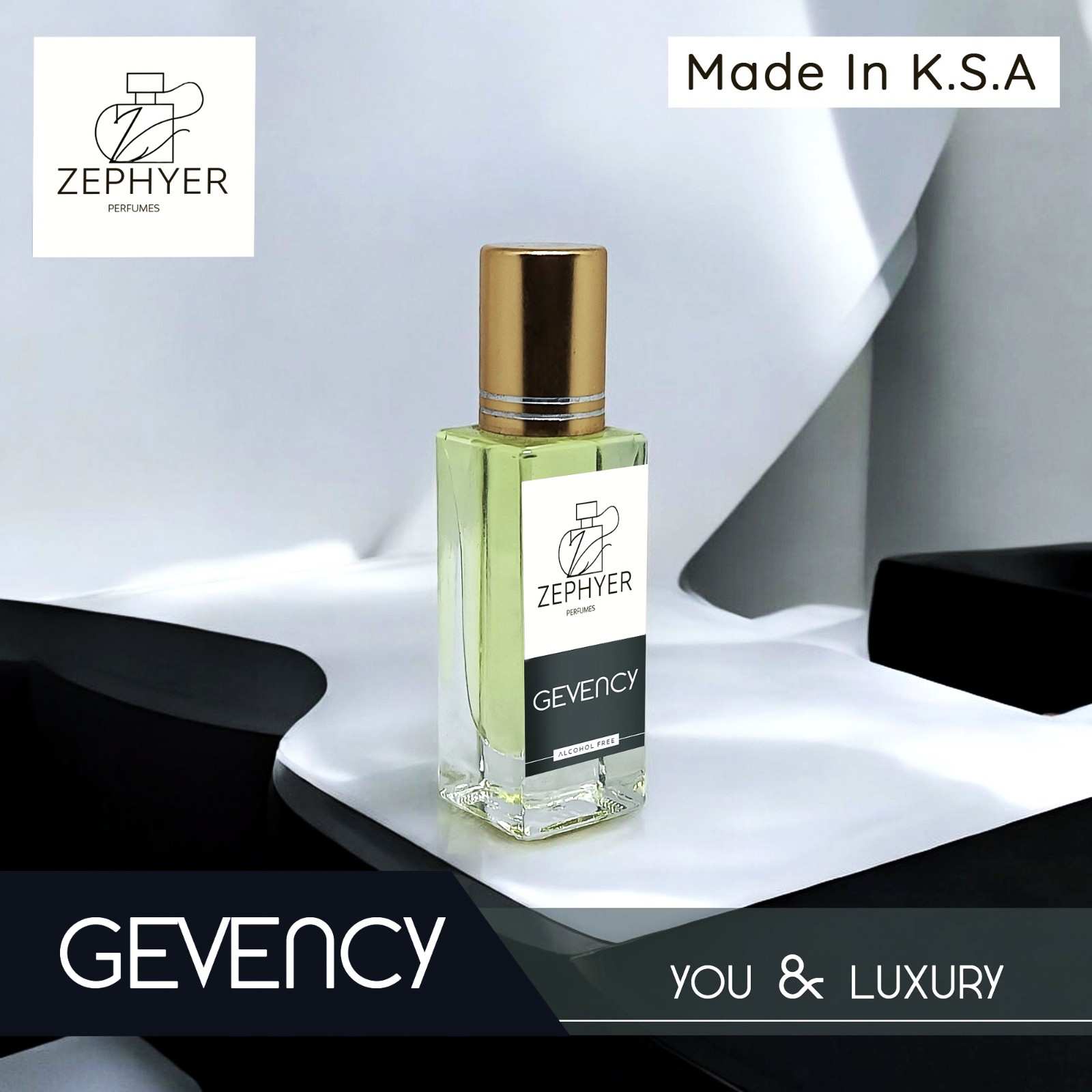 GEVENCY GENTLEMAN PERFUME OIL BASE ATTAR | 6ML (K.S.A)