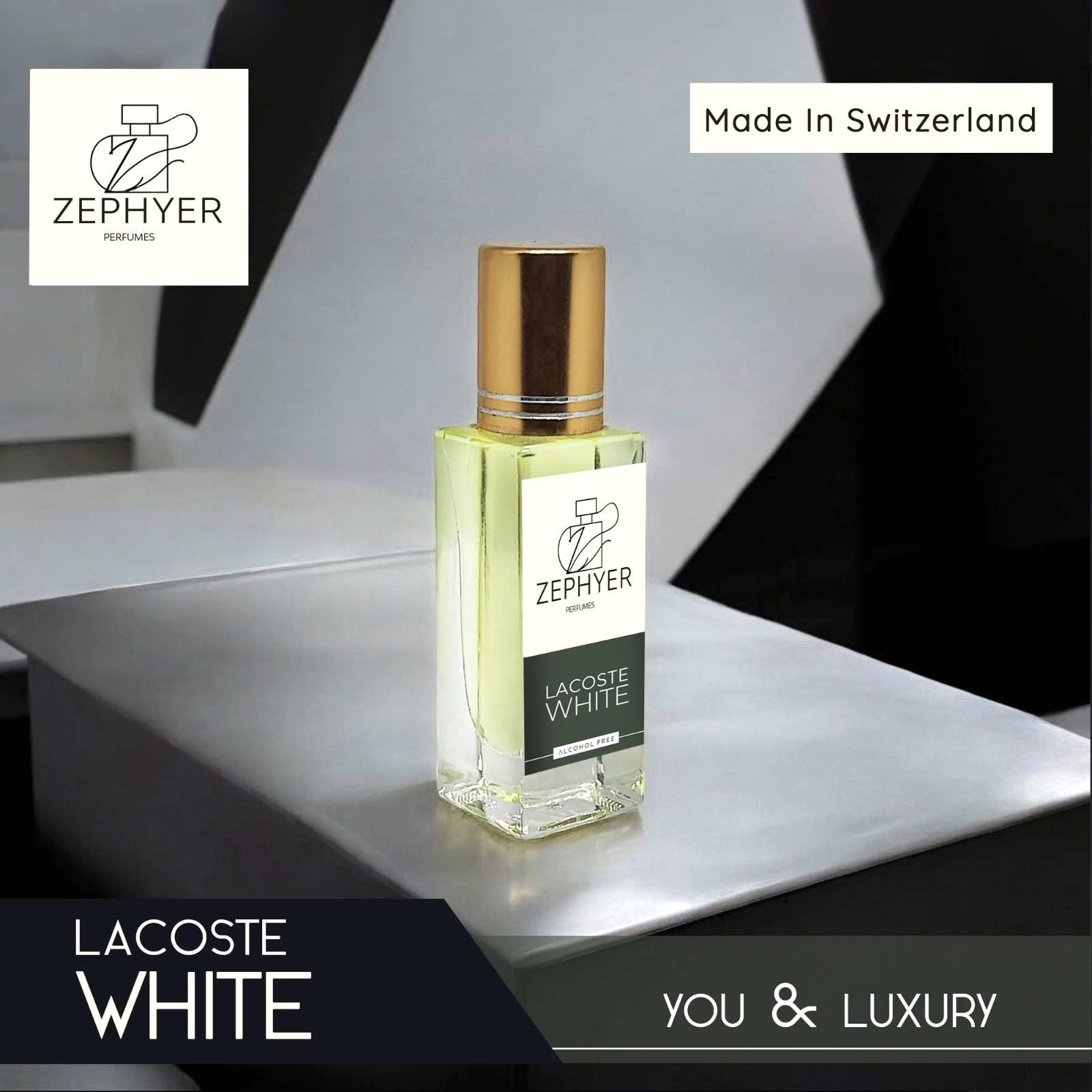 LACOSTE WHITE THE FRAGRANCE OF FRESH BEGINNINGS PERFUME | 6ML (SWITZERLAND)