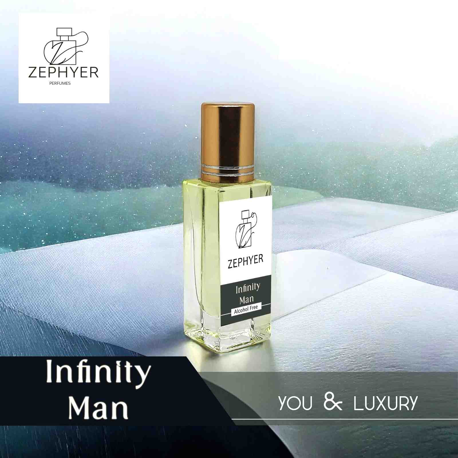 INFINITY MAN EXTRAORDINARY PERFUME OIL BASE ATTAR | 6ML