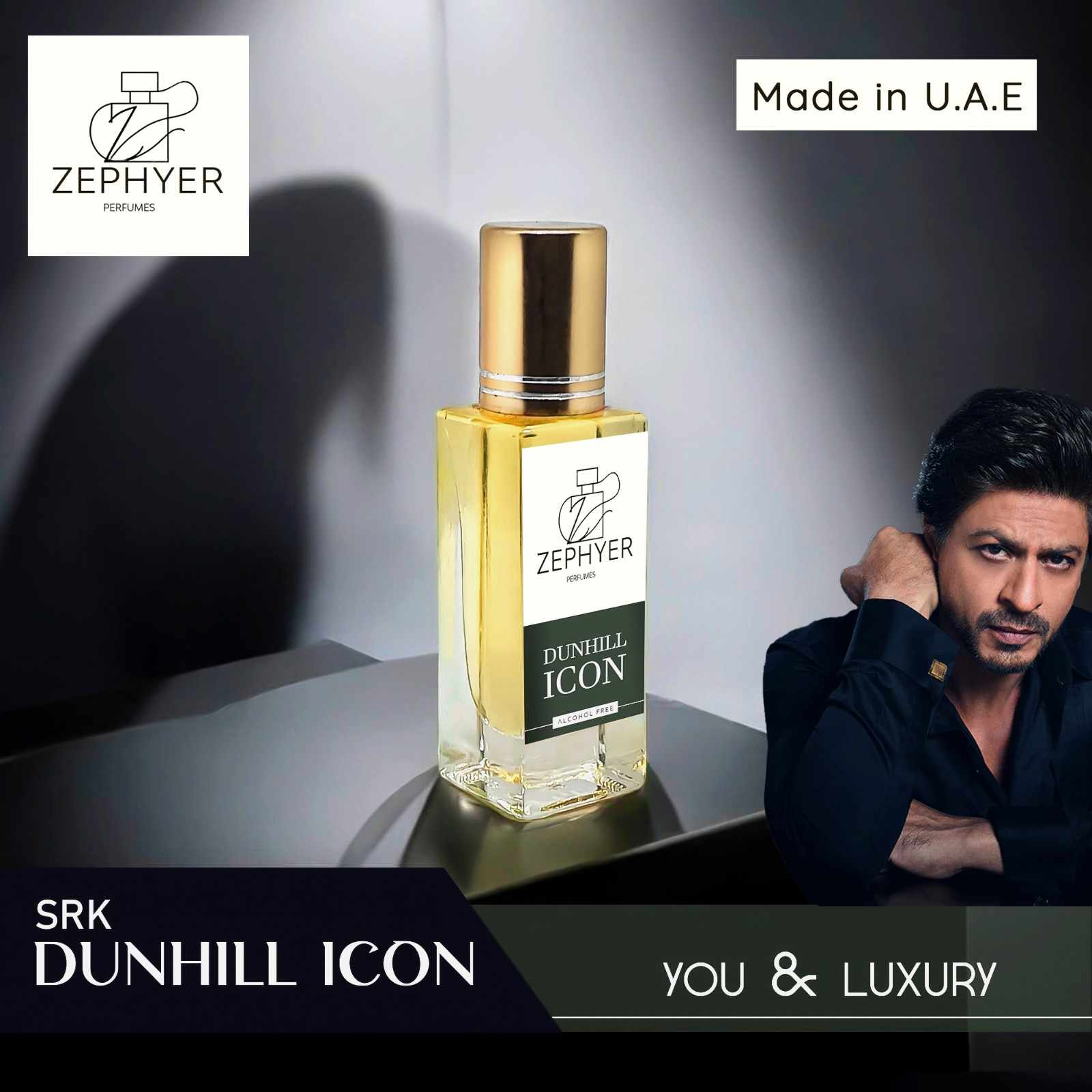 DUNHILL ICON MODERN MAN PERFUME OIL BASE ATTAR | 6ML (U.A.E)