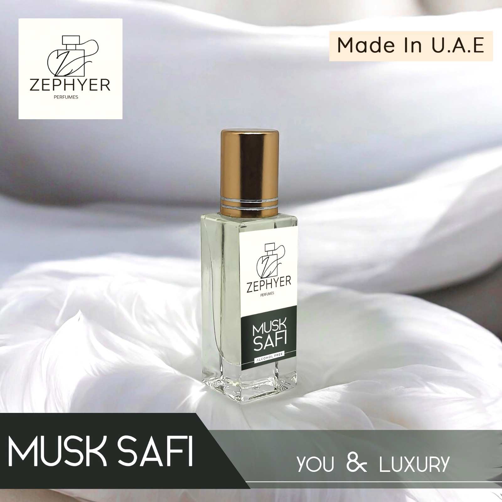 MUSK SAFI TIMELESS ELEGANCE OIL BASE ATTAR | 6ML (U.A.E)