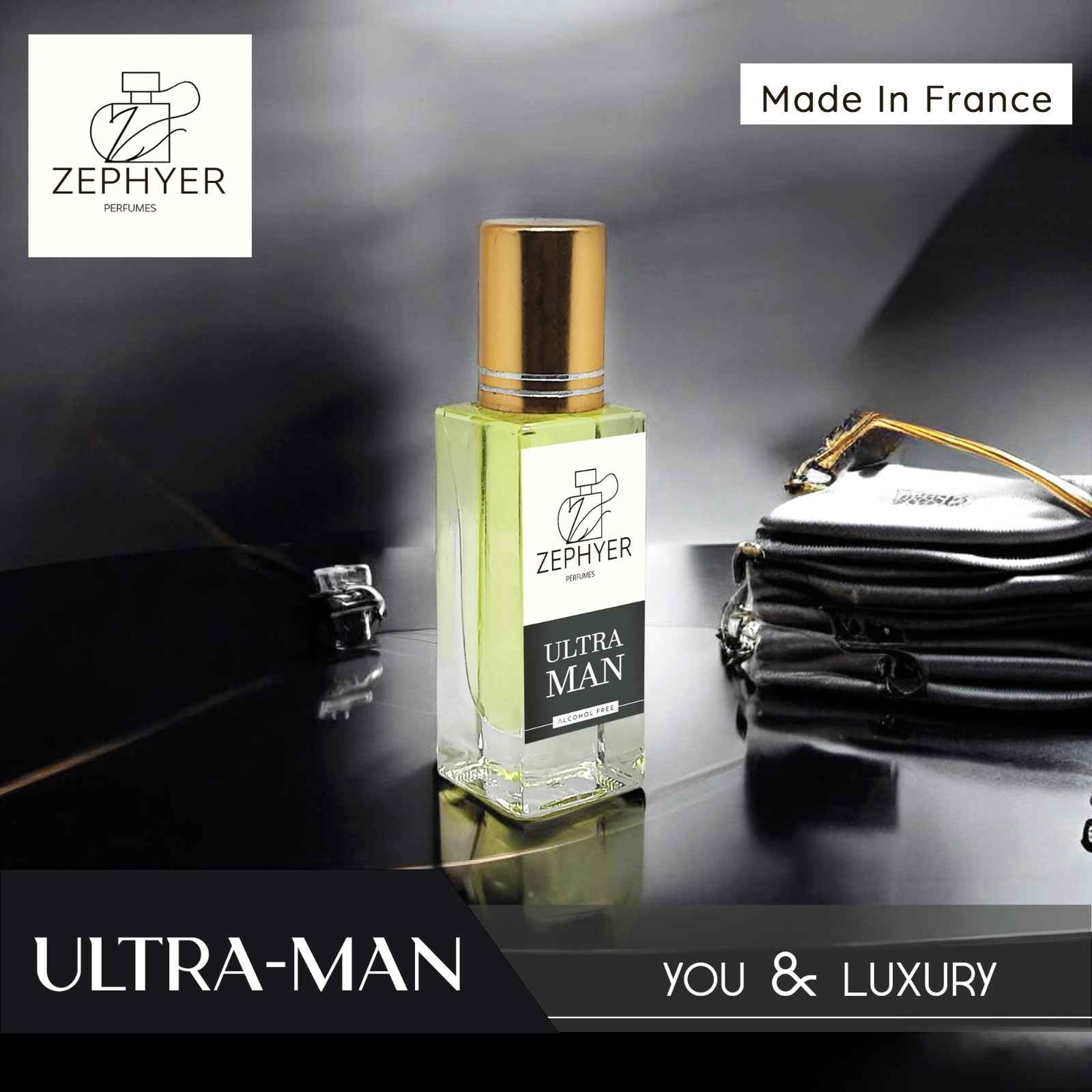 ULTRA MAN MODERN GENTLEMAN PERFUME ATTAR | 6ML (FRANCE)