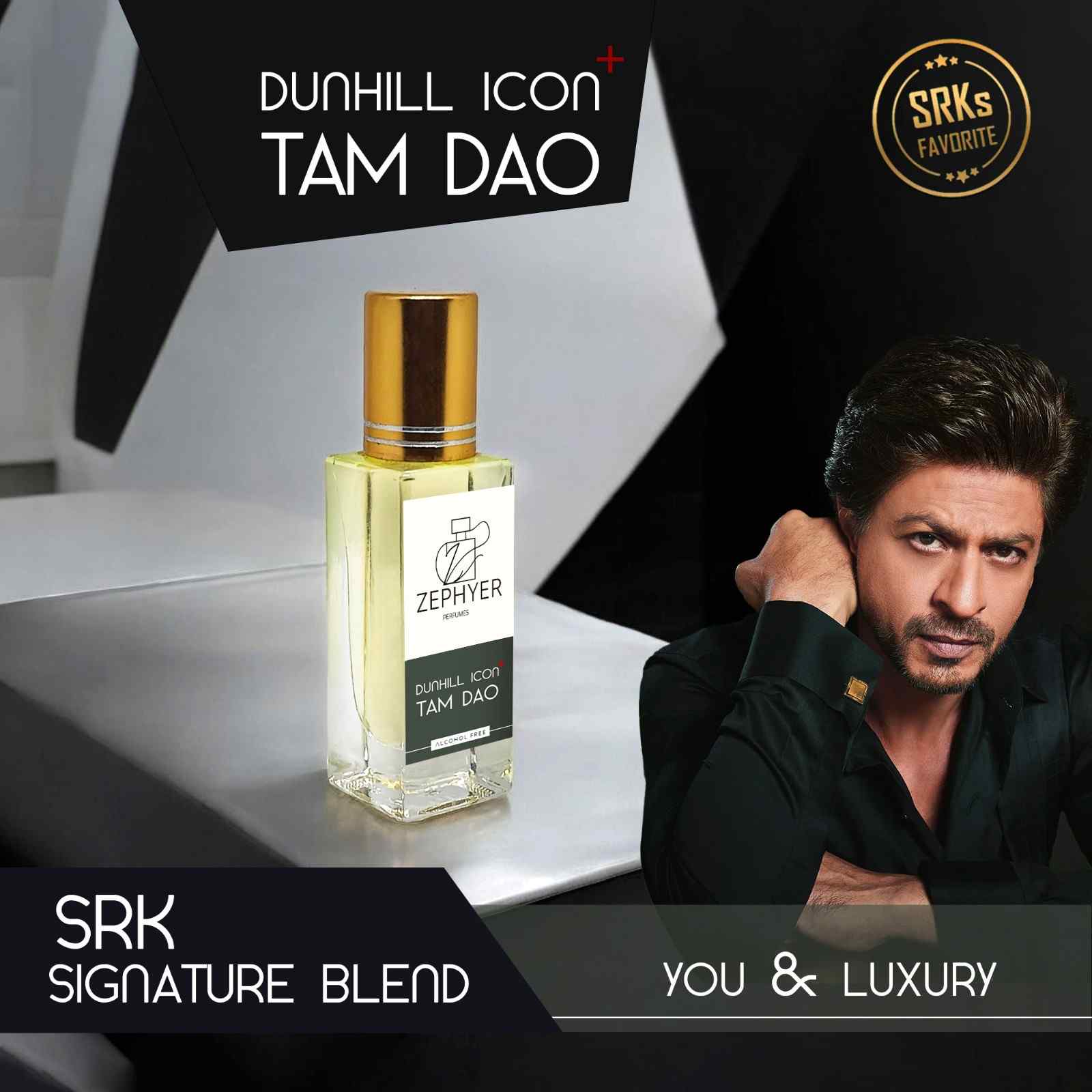 SRK SIGNATURE BLENDS: PREMIUM EDITIONOIL BASE ATTAR | 6ML (U.A.E)