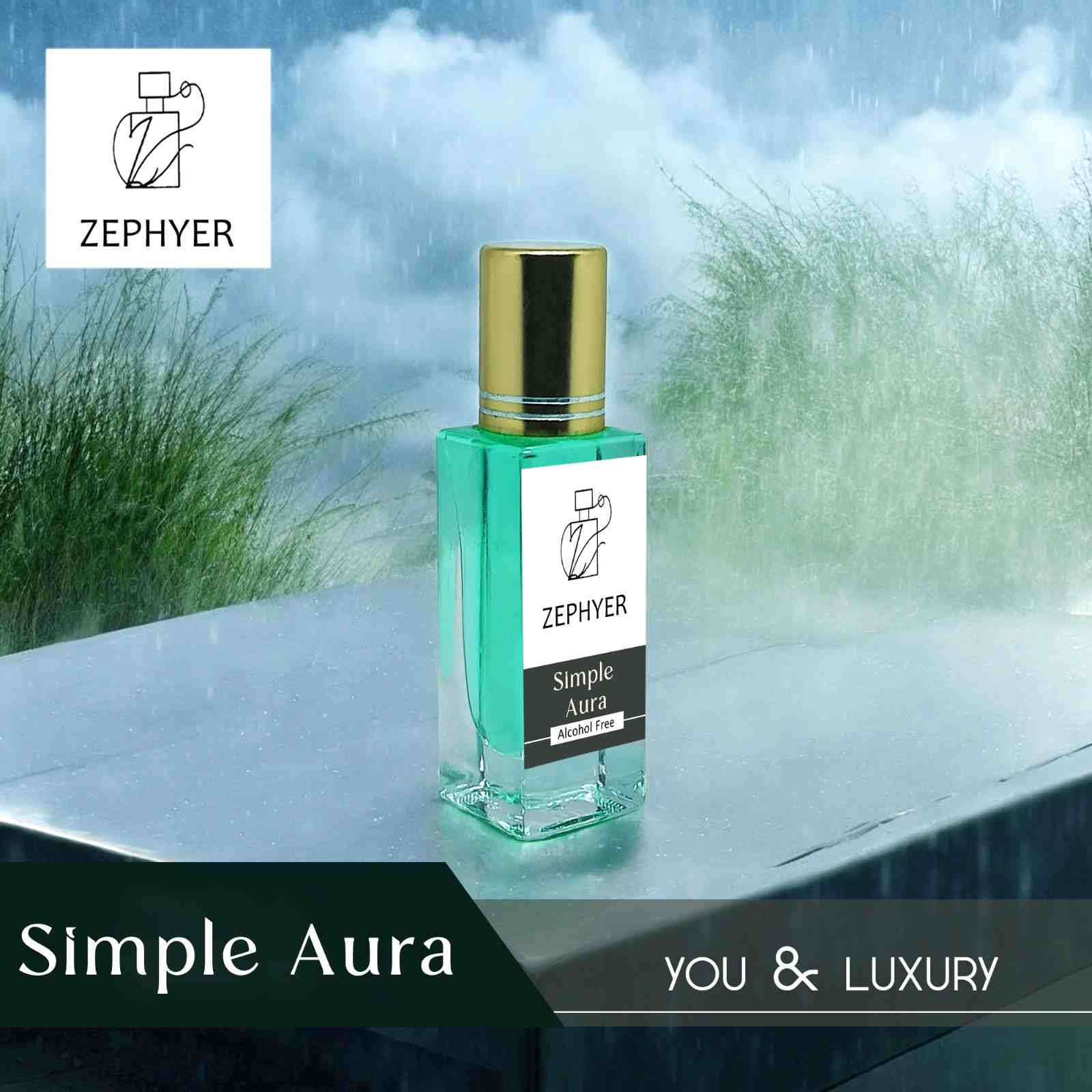 SIMPLE AURA GENTLEMAN PERFUME OIL BASE ATTAR | 6ML