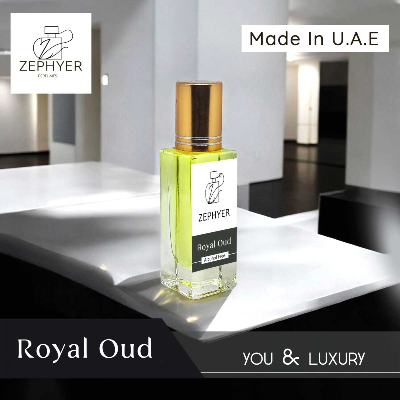 ROYAL OUD LONG LASTING PERFUME OIL BASE ATTAR | 6ML