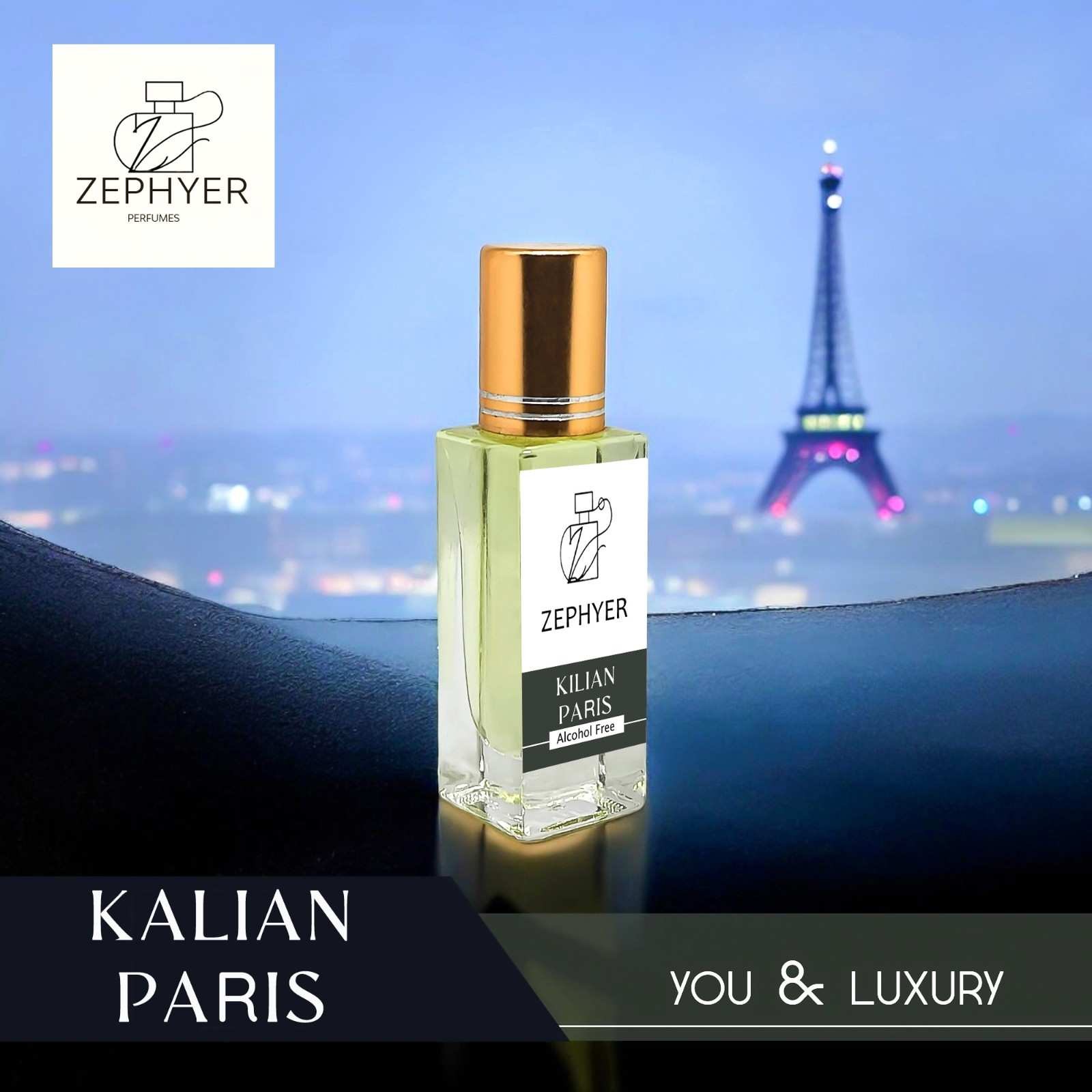 KALIAN PARIS AURA PERFUME OIL BASE ATTAR | 6ML