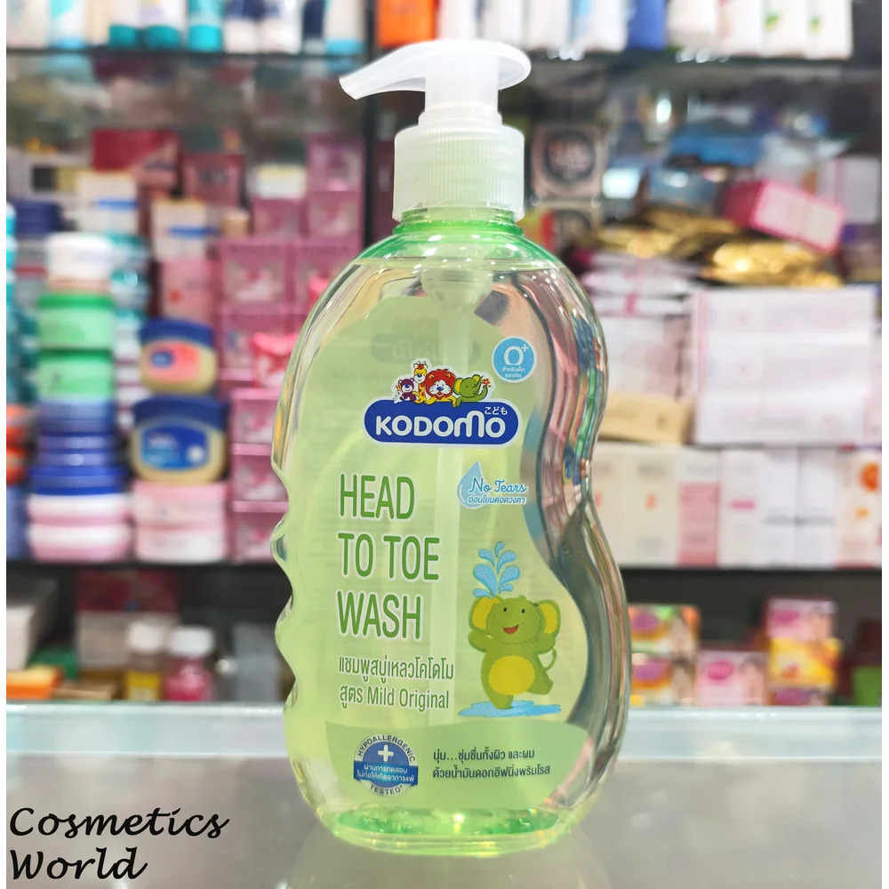 KODOMO BABY HEAD TO TOE WASH | 400ML (THAILAND)