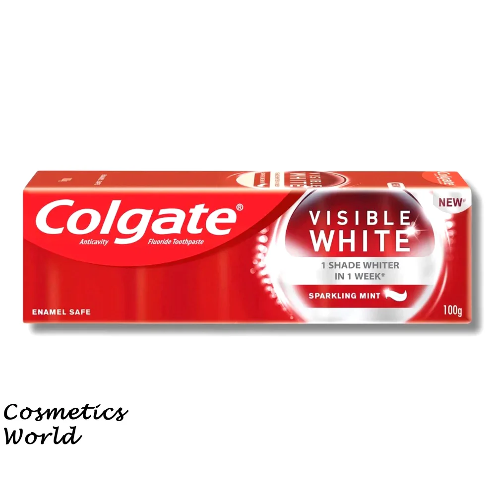 COLGATE VISIBLE WHITE TOOTHPASTE 100G (INDIA)
