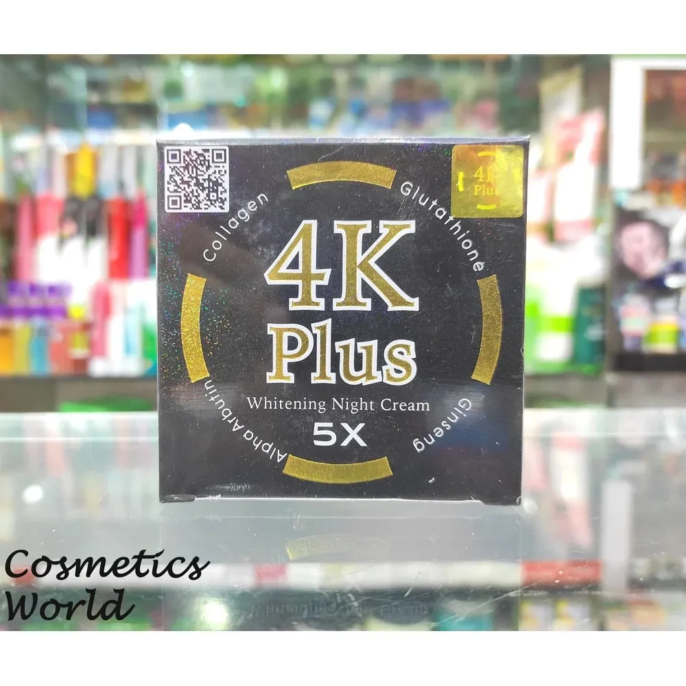 4K PLUS WHITENING NIGHT CREAM (THAILAND)