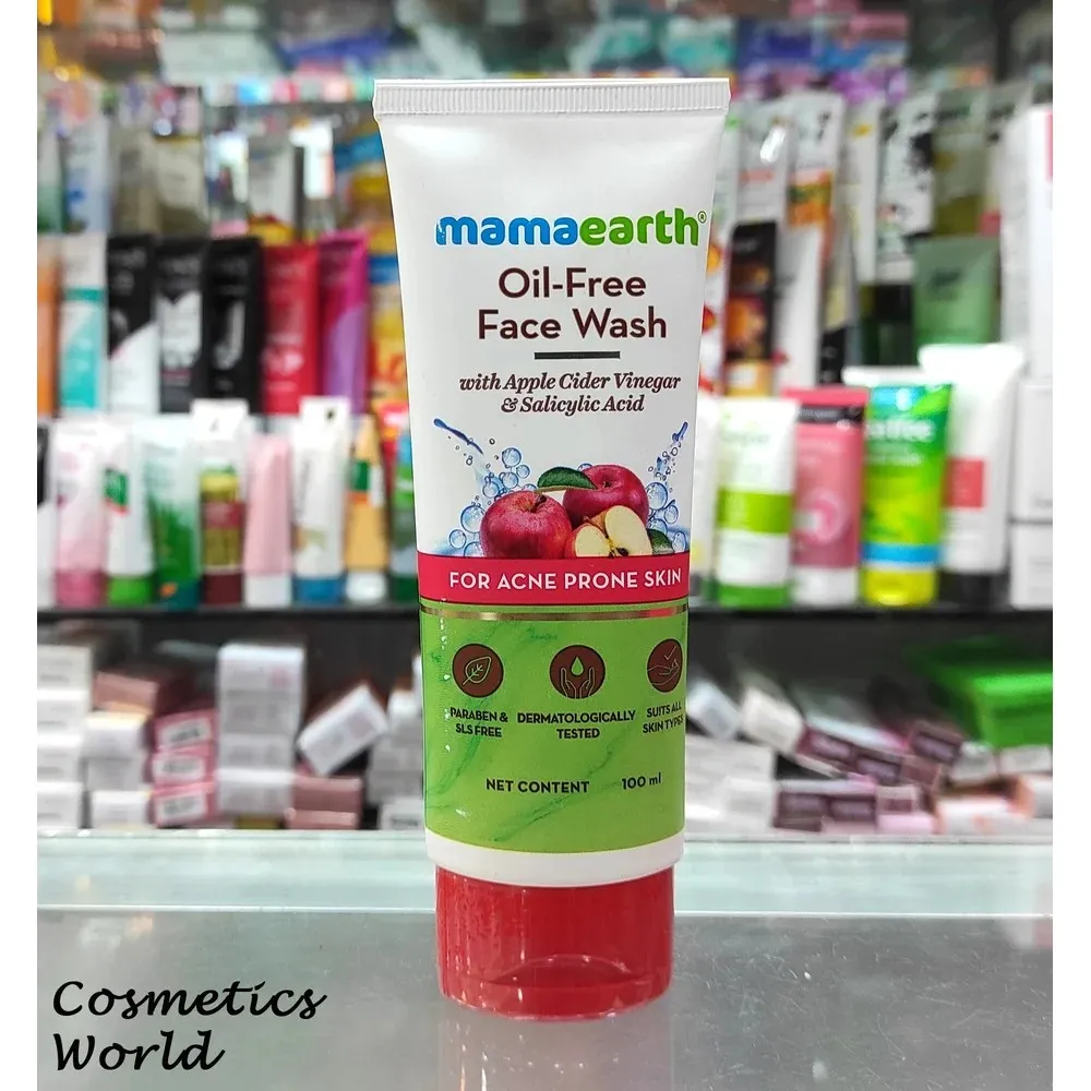MAMAEARTH OIL FREE FACE WASH FOR OILY SKIN | 100ML (INDIA)