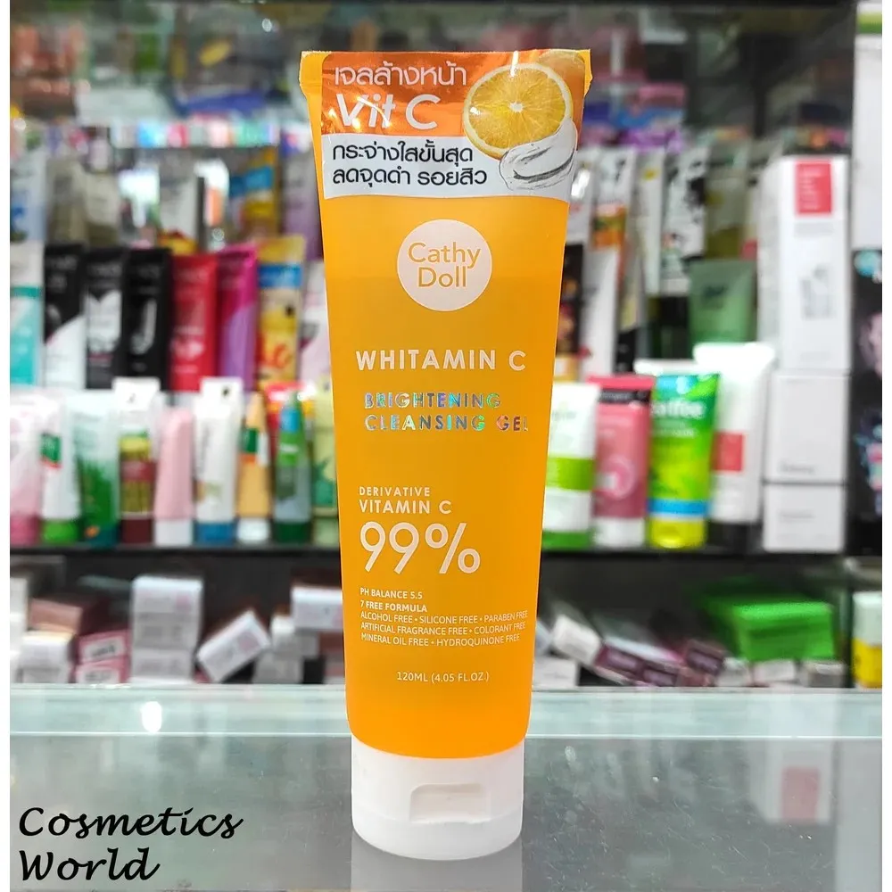CATHY DOLL VITAMIN C BRIGHTENING CLEANSING GEL | 120ML (KOREA)