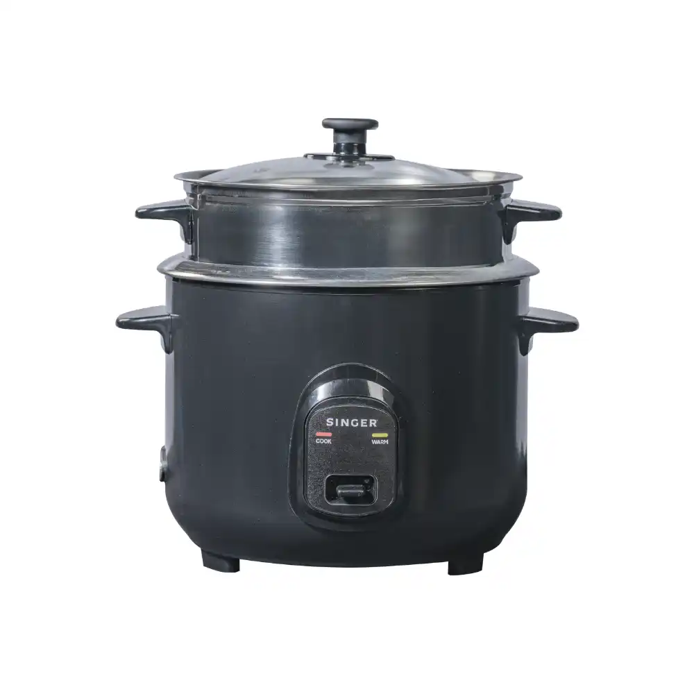 SINGER RICE COOKER | 18COOKMATE-BLK | 1.8 L | BLACK