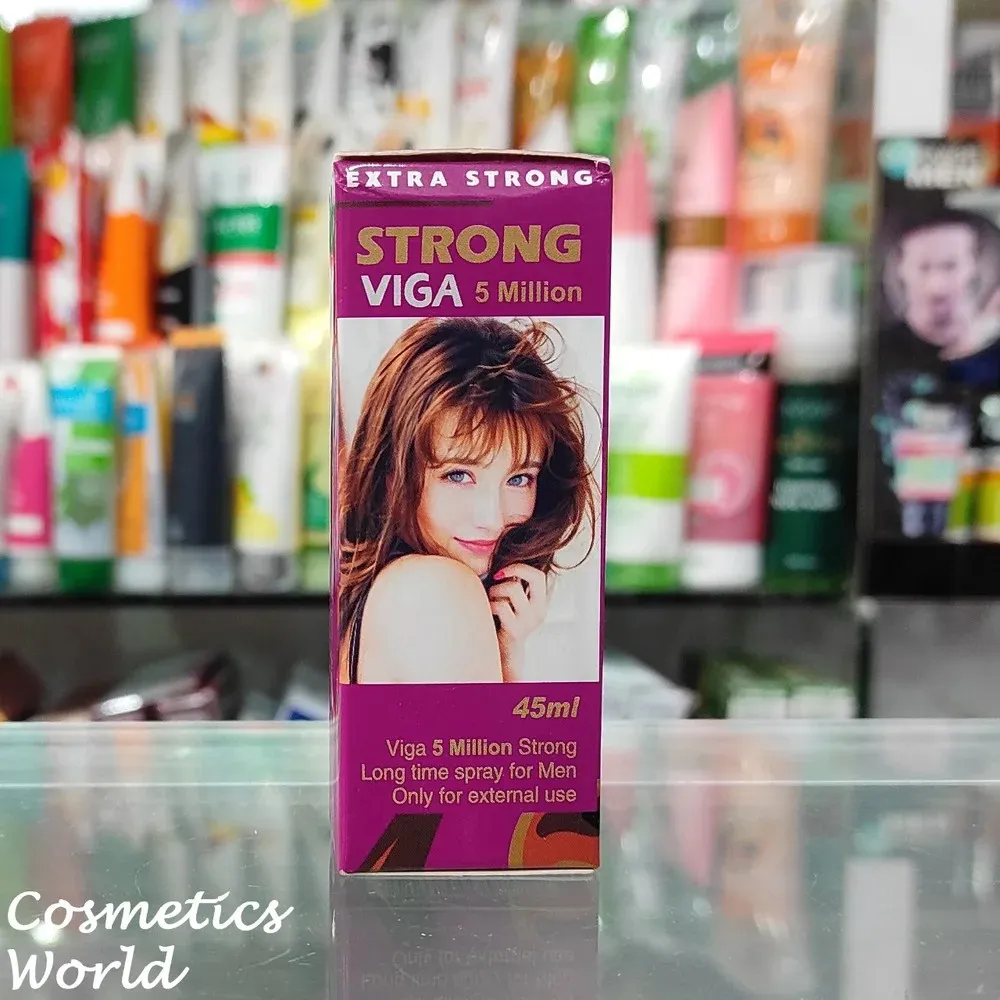 VIGA 5 MILLION 5X EXTRA STRONG POWER LONG TIME DELAY SPRAY FOR MEN | GERMANY (ORIGINAL)