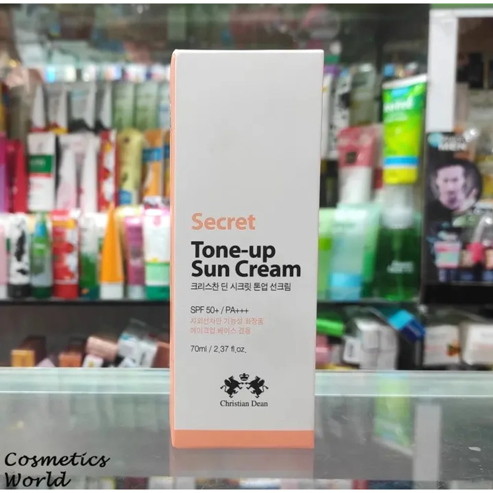 CHRISTIAN DEAN SECRET TONE UP SUN CREAM WITH SPF 50+ | 70ML (KOREA)