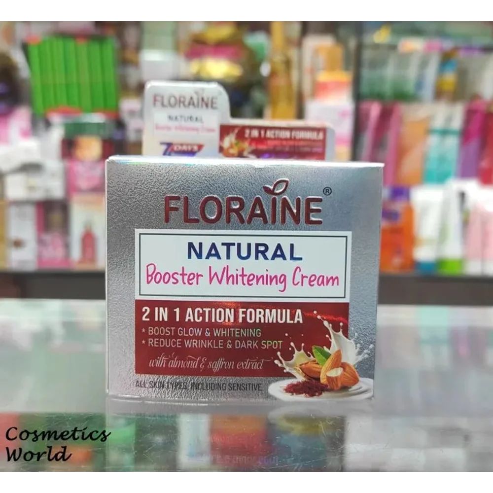 FLORAINE NATURAL BOOSTER WHITENING CREAM