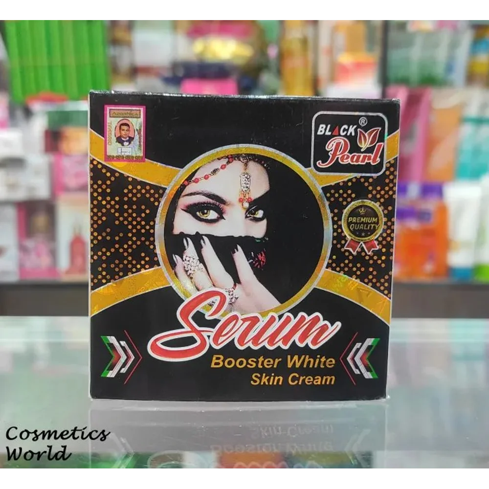 BLACK PEARL SERUM BOOSTER WHITENING NIGHT CREAM