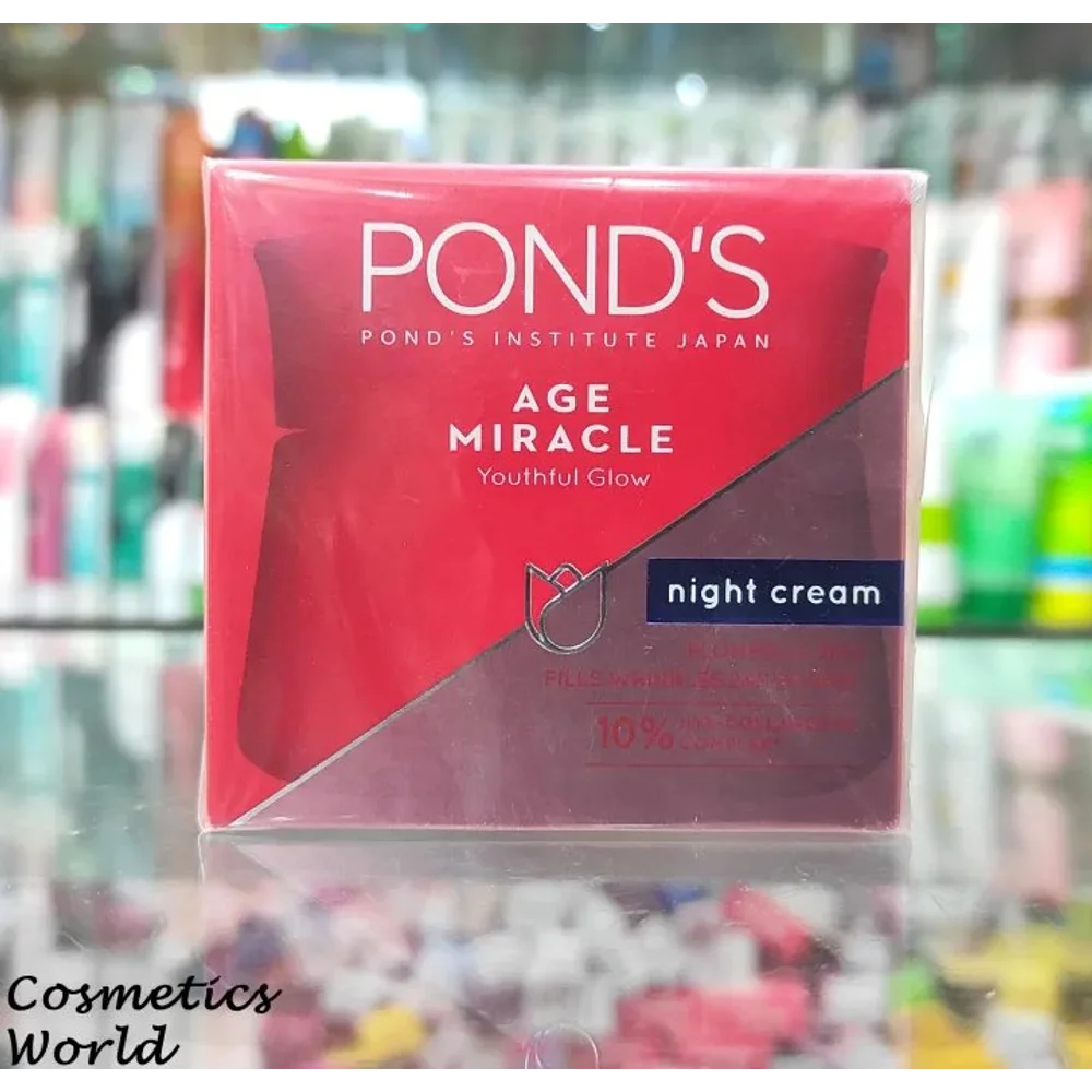 PONDS AGE MIRACLE YOUTHFUL GLOW NIGHT CREAM | 45G