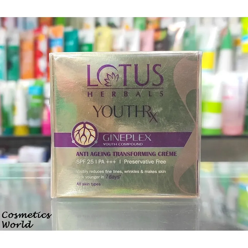 LOTUS HERBALS YOUTHRX DAY CREAM | 50GM (INDIA)