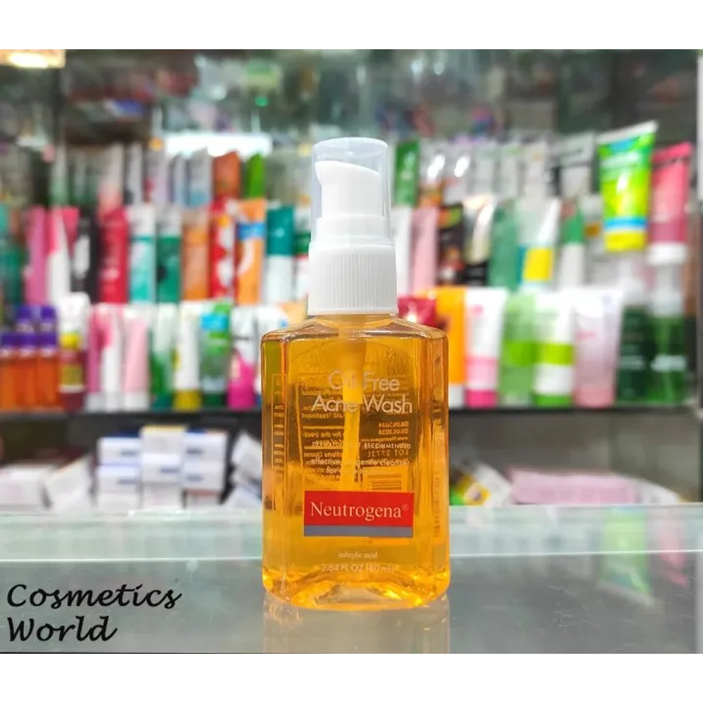 NEUTROGENA OIL FREE ACNE FACE WASH | 80ML