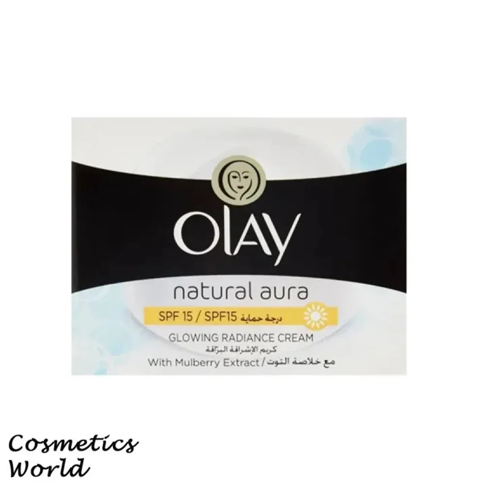 OLAY NATURAL AURA GLOWING RADIANCE CREAM SPF15 | 50GM (THAILAND)