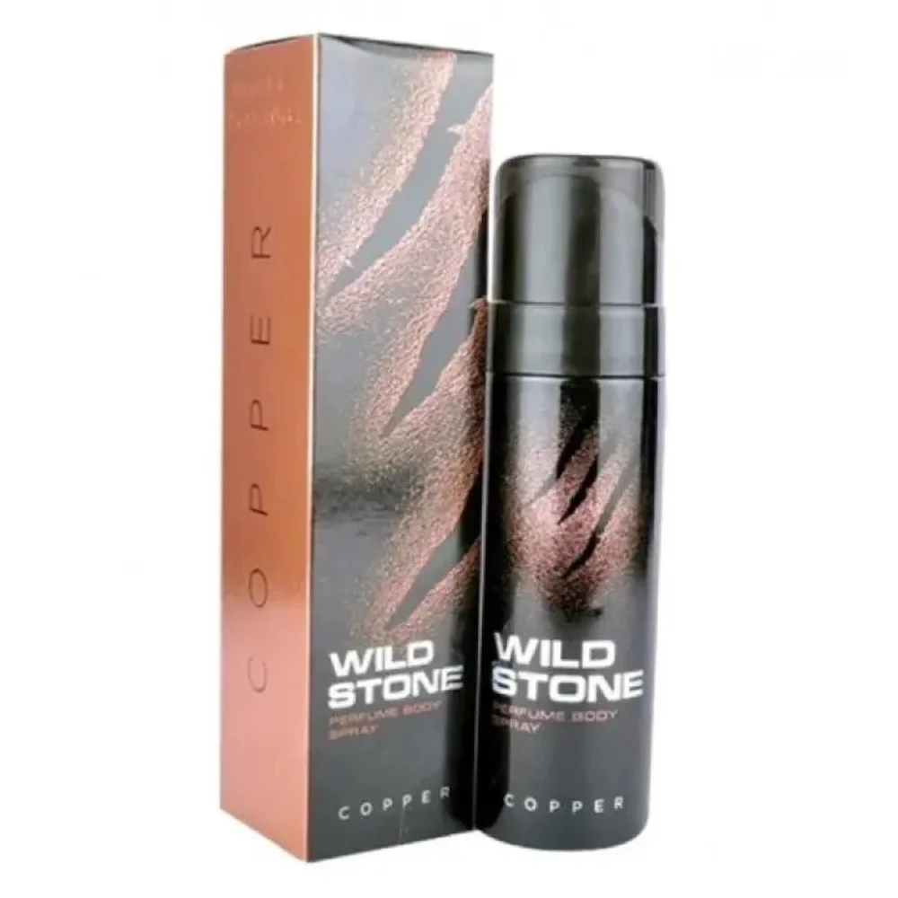 WILD STONE COPPER NO GAS BODY SPRAY FOR MEN | 120ML(INDIA)