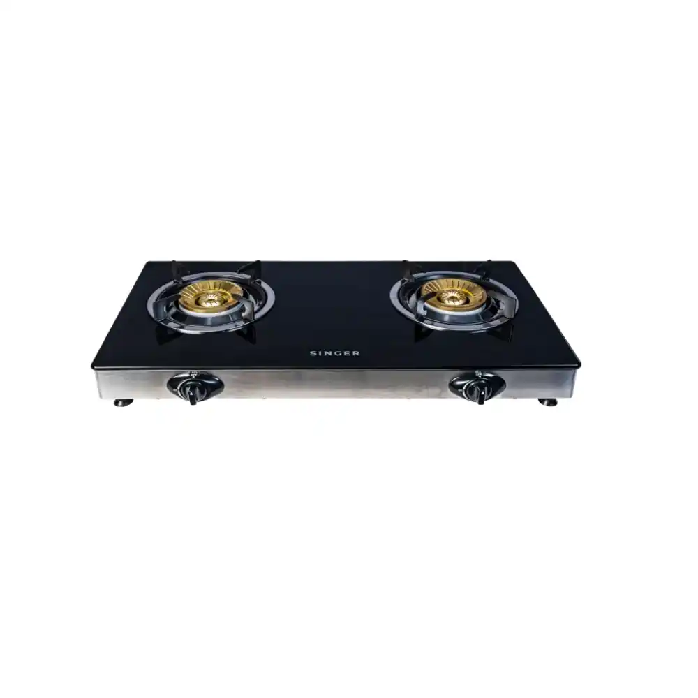 SINGER GLASS TOP GAS BURNER (NG) | 24SX2-GT-N