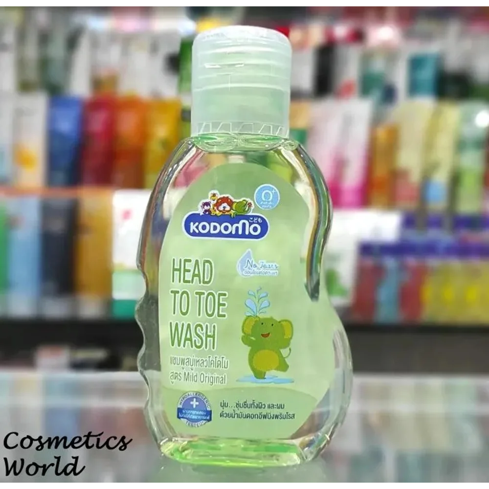 KODOMO BABY HEAD TO TOE WASH | 200ML (THAILAND)