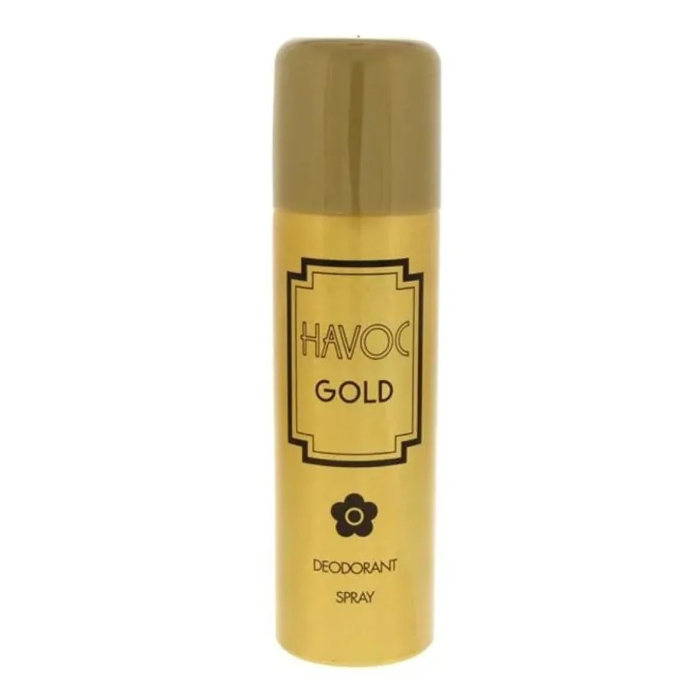 HAVOC DEODORANT GOLD BODY SPRAY | 200ML (UK)