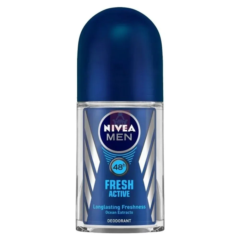 NIVEA MEN FRESH ACTIVE DEODORANT ROLL ON | 50ML (INDIA)