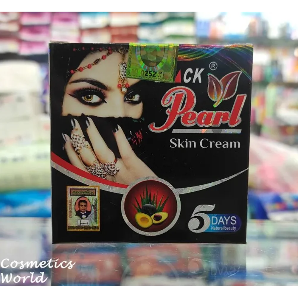 BLACK PEARL WHITENING NIGHT CREAM FOR MEN & WOMAN