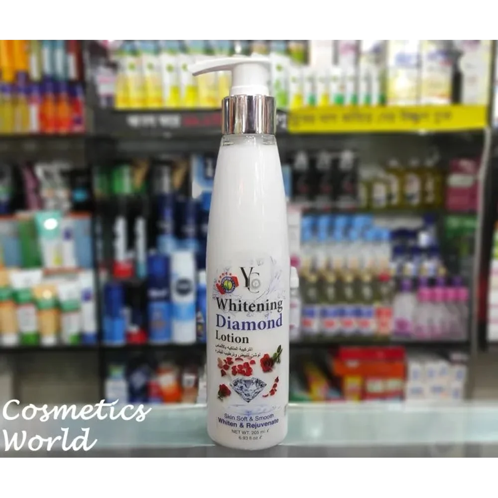 YC DIAMOND 5X WHITENING BODY LOTION | 205ML (THAILAND)