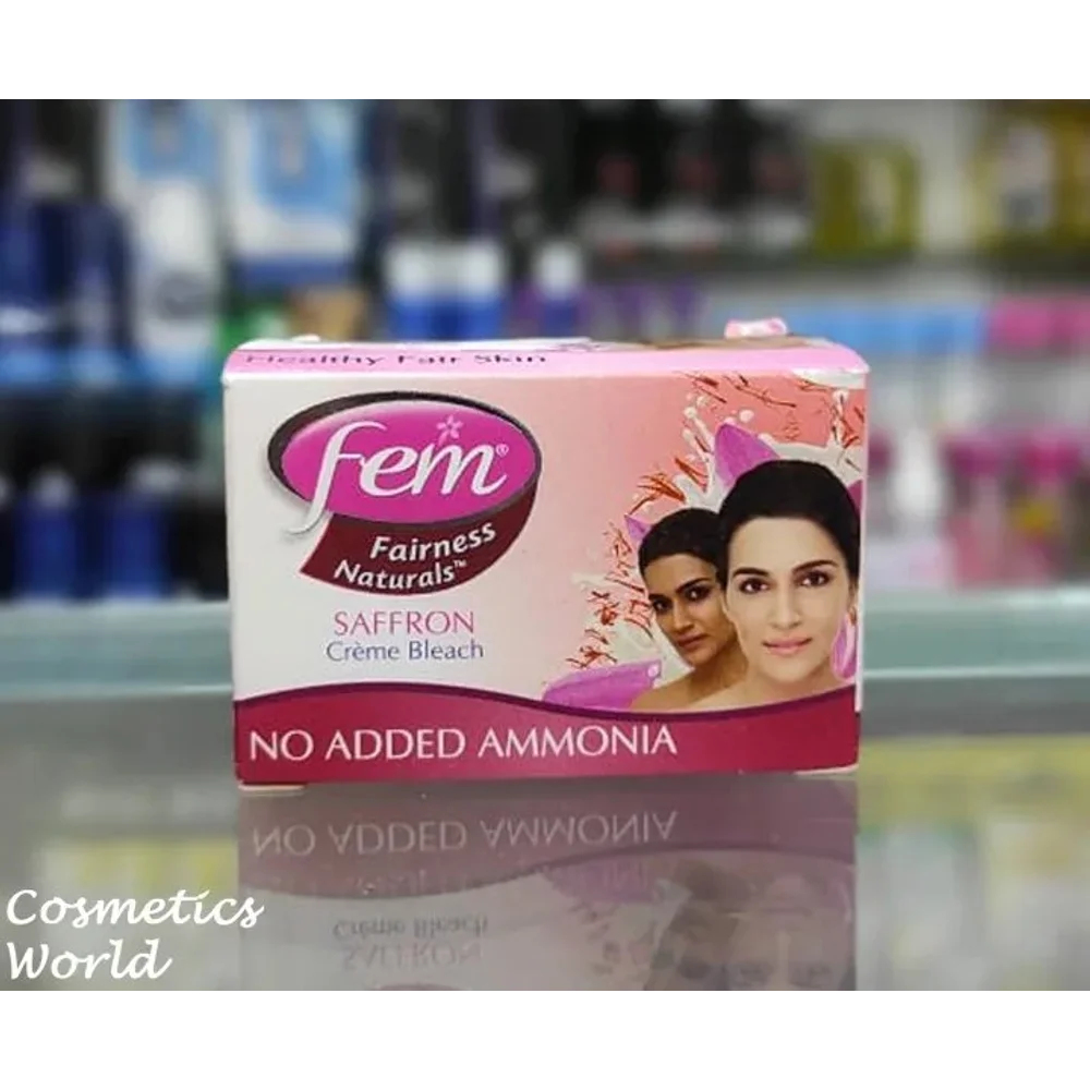 FEM FAIRNESS SAFFRON CREME BLEACH | 8G (INDIA)