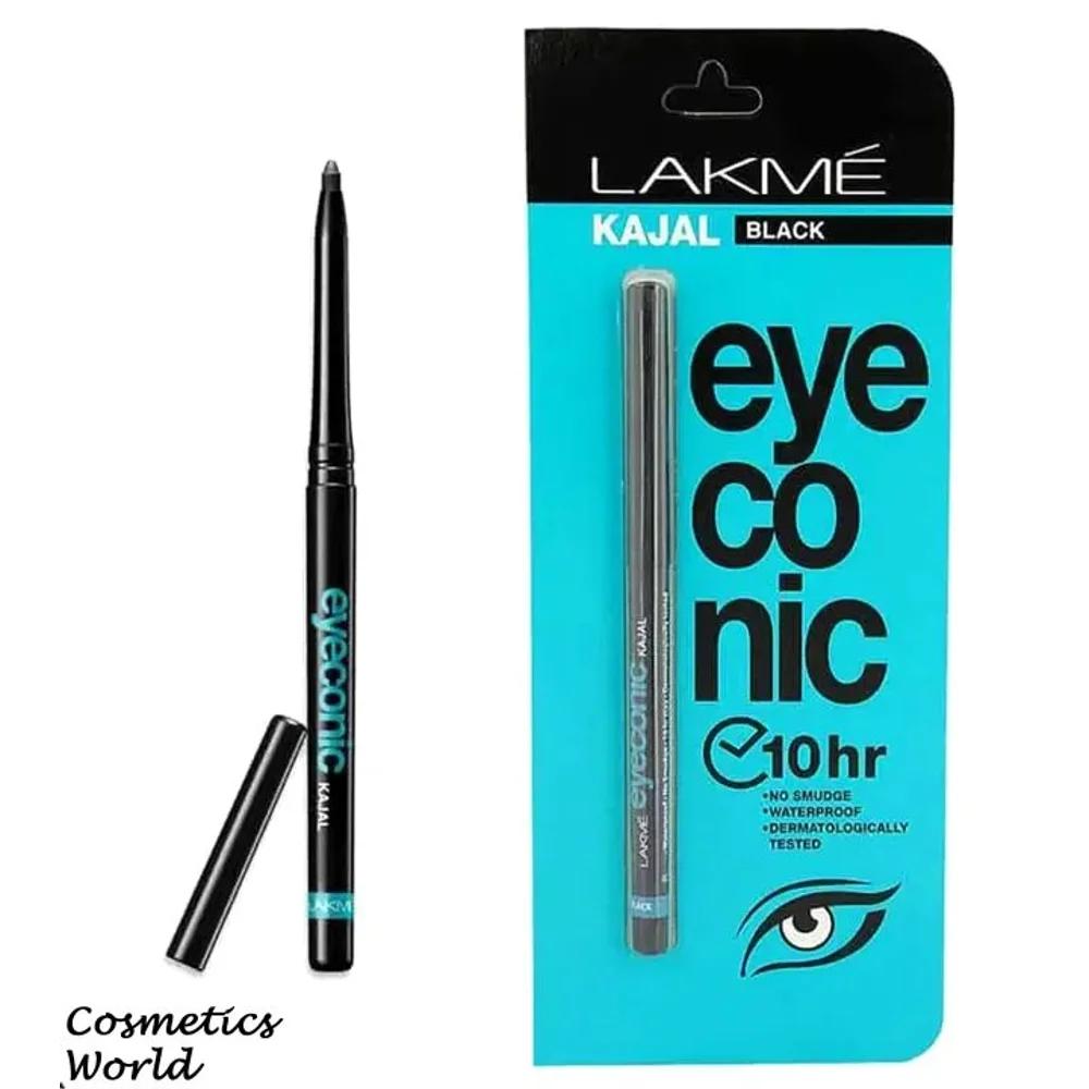 LAKME EYECONIC KAJAL | DEEP BLACK (ORIGINAL)