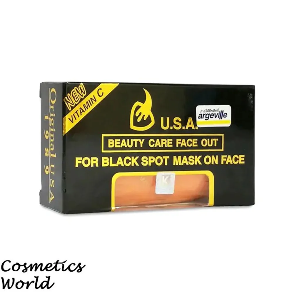 USA BEAUTY CARE FACE OUT SOAP FOR BLACK SPOT MASK SOAP | 120G(THAILAND)