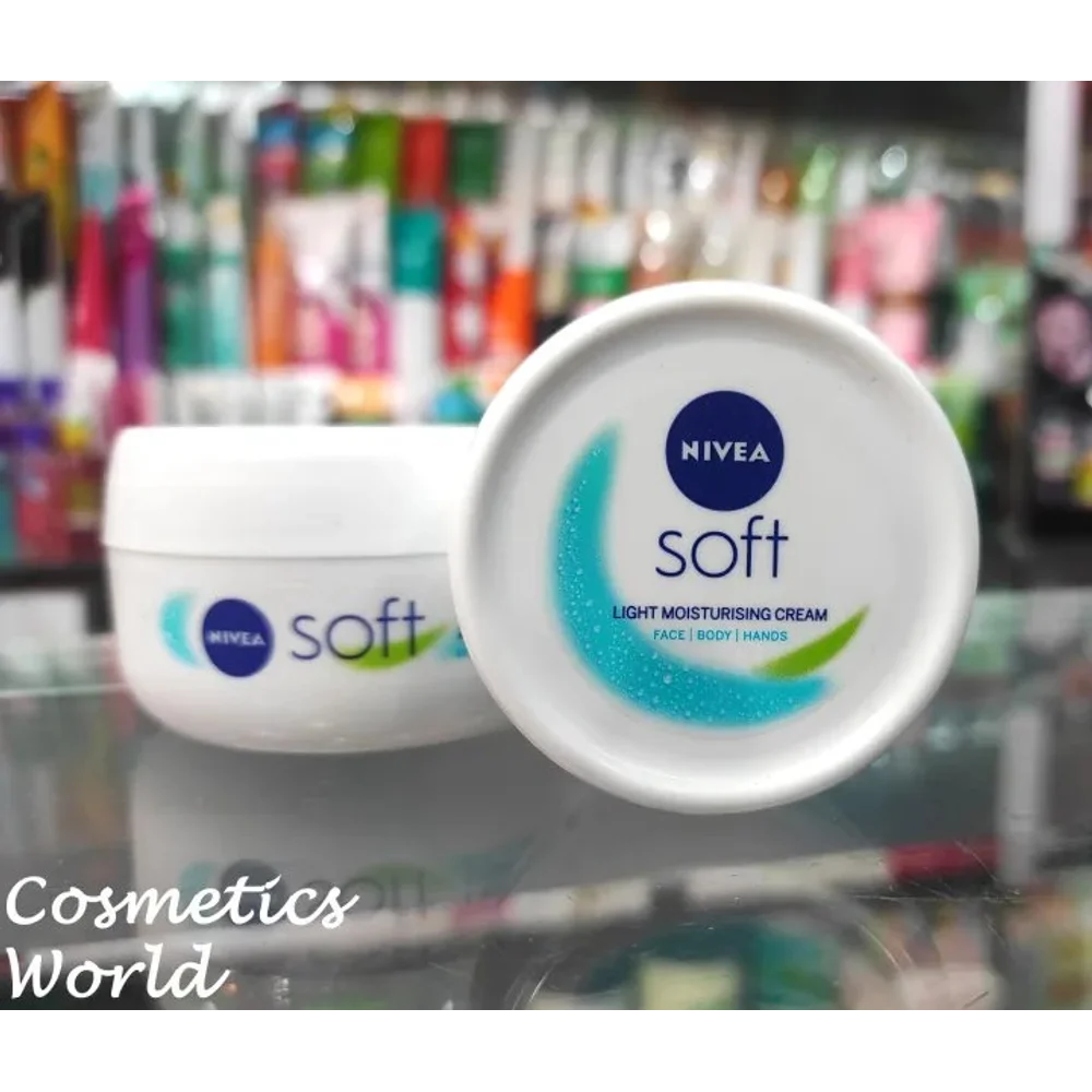 NIVEA SOFT LIGHT MOISTURISING CREAM | 50G (INDIA)