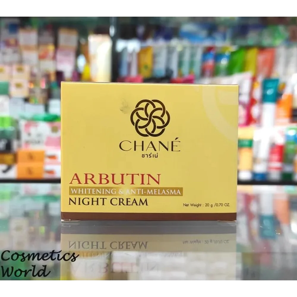 CHANE ARBUTIN WHITENING & ANTI-MELASMA NIGHT CREAM | 20G (THAILAND)