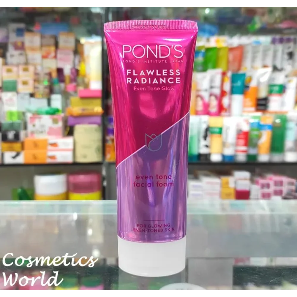 PONDS FLAWLESS RADIANCE EVEN TONE FACIAL FOAM |100G (THAILAND)