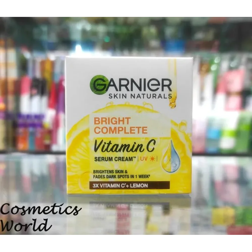 GARNIER BRIGHT COMPLETE SERUM CREAM UV | 45G (INDIA)