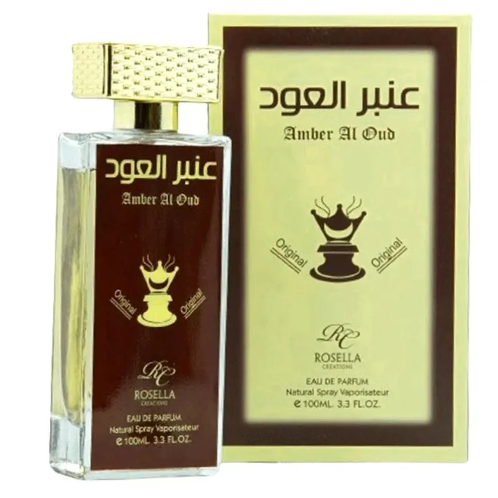 ROSELLA CREATIONS AMBER AL OUD ORIGINAL FOR MEN EDP | 100ML