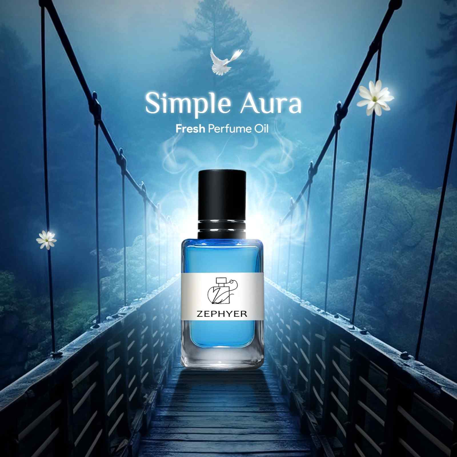 SIMPLE AURA THE ULTIMATE FRAGRANCE FOR THE CONTEMPORARY GENTLEMAN PERFUME OIL ATTAR
