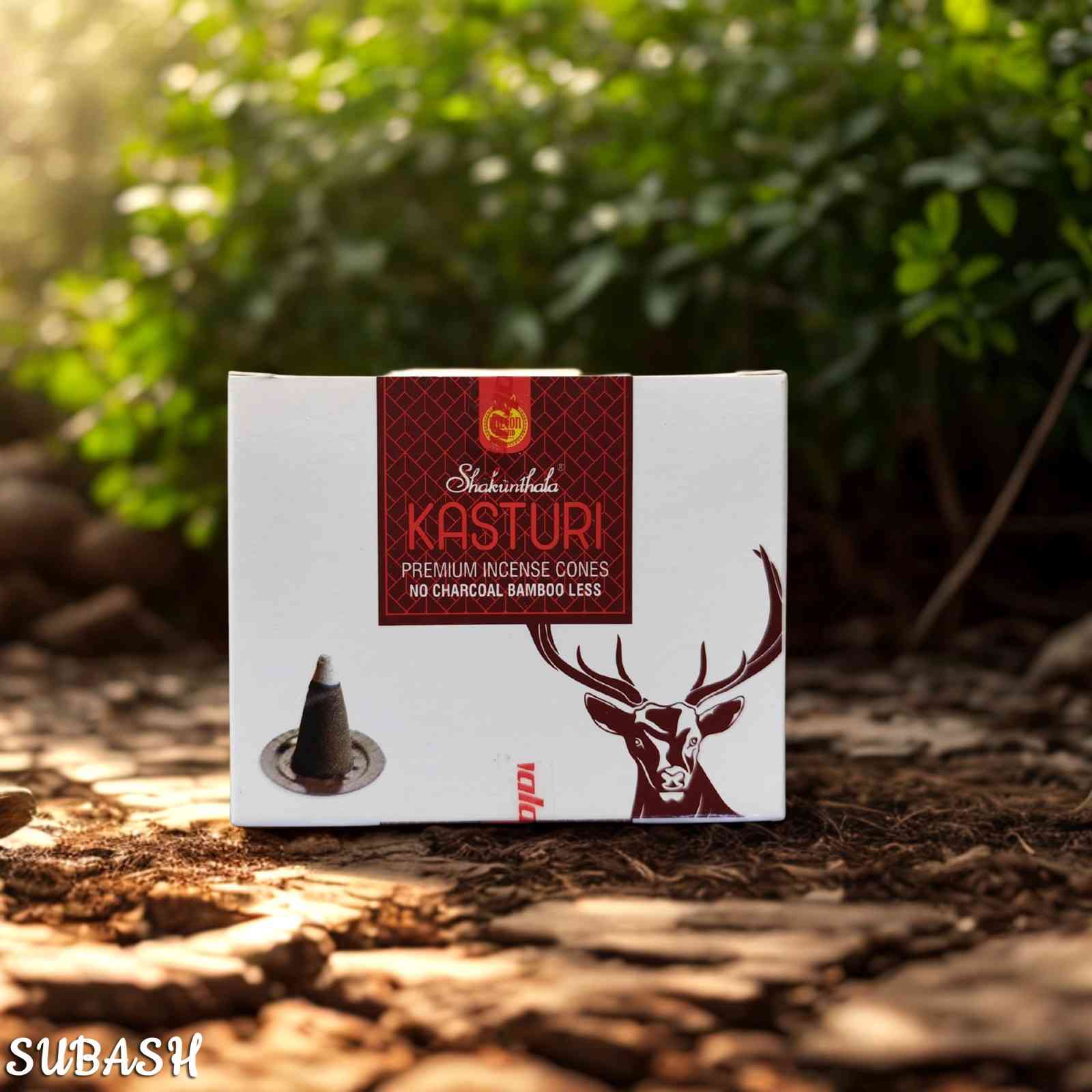 INCENSE CONES KASTURI FLAVOR | 1 PCS (INDIA)