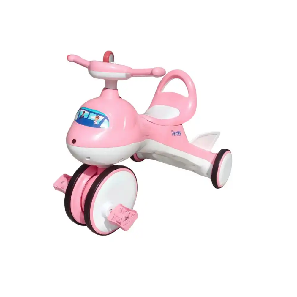AKIJ PILOT TRI-CYCLE | WHITE & PINK