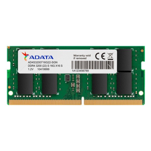 ADATA LAPTOP RAM DDR4 16GB BUS 3200