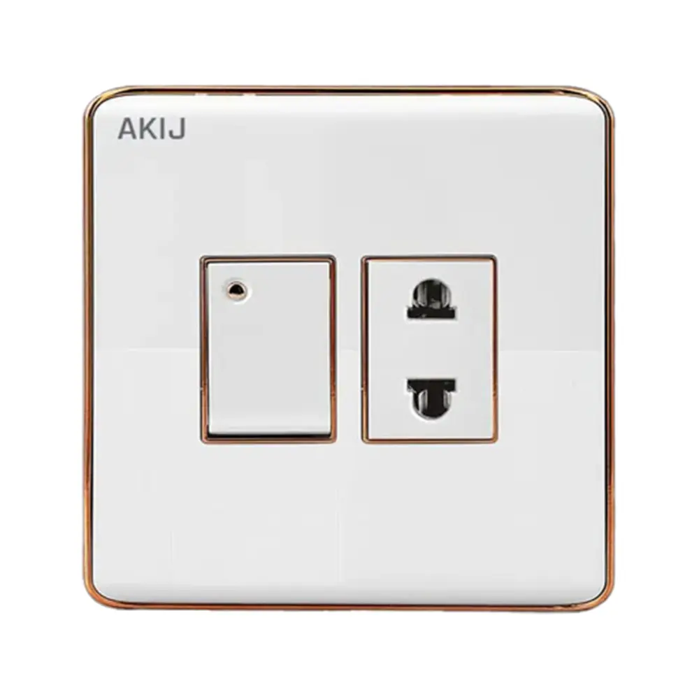 AKIJ DELIGHT 2 PIN SOCKET WITH SWITCH